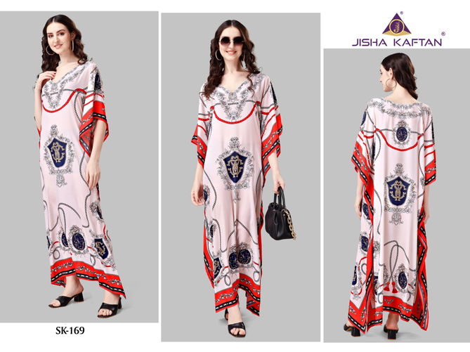 Jelite Silk Kaftan Vol 9 Daily Wear Silk Printed Kaftan Catalog
